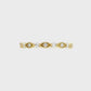18K Yellow Gold - Diamond Band - J35905