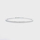 18K White Gold - Diamond Bangle Bracelet - J34873