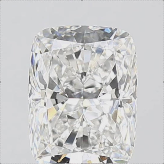 Lab Grown Diamond - Cushion Modified - 2.01 Carat Weight