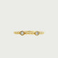 18K Yellow Gold - Ladies Fashion Band - J36141
