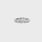 14K White Gold - Diamond Eternity Band - J36551