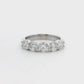14K White Gold - Diamond Band - J37317