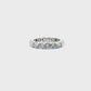 14kt White Gold Diamond Eternity Band - J35398