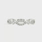 14K White Gold - Diamond Fashion Band - J36720