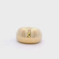 14K Yellow Gold - Dome Ring - J36431