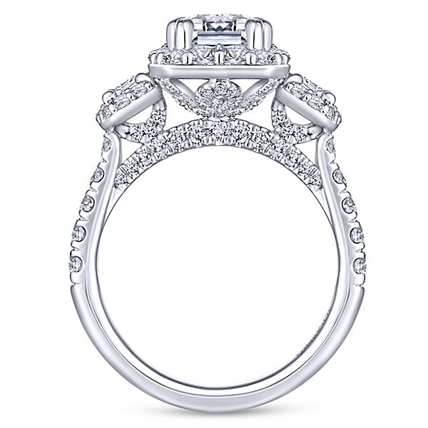 18k White Gold Engagement Ring - ER14068E6W84JJ