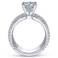 14k White Gold Engagement Ring - ER14606R6W44JJ