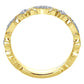14k Yellow Gold Ladies Diamond Stackable Band - LR4855Y45JJ