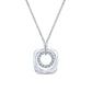 14k White Gold Diamond Contemporary Fashion Necklace - NK4739W45JJ